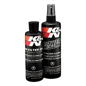 K&N Air Filter Service Products Complete Service Kit - Squeeze Bottle, Cleaner Bottle - 236ML 355ML (99-5050)