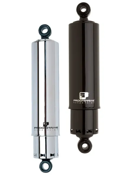 Progressive Suspension 412 'FULL COVER' Aftermarket Shocks for Harley-Davidson Motorcycles