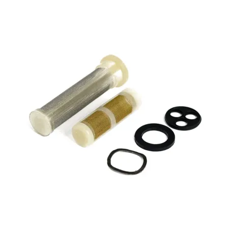 Doss Petcock Rebuild Kit Includes Two Filters, A Viton Valve Disk And An O-Ring For 1957-1998 B.T. & Sportsters Models (22-241)