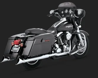 Vance & Hines Dresser Duals Exhaust Performance Exhaust System NON-PCX for Harley Davidson 1995-2008 Touring Motorcycles (Headers Only) (16799)