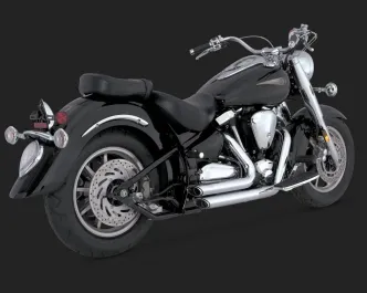 Vance & Hines Shortshots Staggered Exhaust System in Chrome For Yamaha 1999-2007 Road Star Motorcycles (18517)