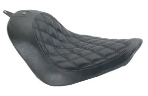 Roland Sands Design Boss Solo Seat For Harley Davidson 2006-2017 200mm Wide Tyre Stock Softails (76906)