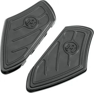 Performance Machine Passenger Contour Floorboards In Black Finish For Harley Davidson 1986-2016 Models (0036-1001-B)