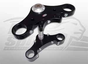 Free Spirits Triumph Classic Triple Clamps Black (302312K)