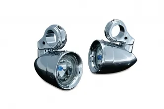 Kuryakyn Engine Guard Mounted Driving Lights In Chrome Finish (5019)