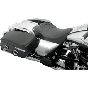 Drag Specialties Solo Seats (Mild Stitch) With Optional Backrest And ...