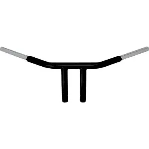 Wild 1 Pullback Drag Bars With 15cm (6 Inch) Rise In Black Finish For 1982-2024 Harley Davidson Including E-Throttle Models (WO500B)