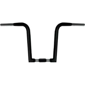 Wild 1 Outlawz 30.5cm (12 Inch) Springer Ape Hanger Bars In Black Finish for 1988-2011 Harley Davidson Springer Models (WO622B)