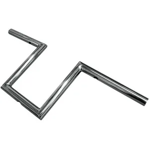 LA Choppers 8 Inch Narrow Z 25.4mm (1 inch) Old School Handlebars in Chrome Finish (LA-7380-08)