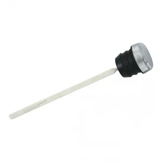 DOSS Knurled Oil Tank Fill Plug With Dipstick in Chrome Finish For 1993-1998 FLT, FLHT, FLHS, FLHR Models (ARM724079)