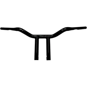 LA Choppers Super T 32mm (1-1/4inch) Custom Handlebars in Black Finish For 1982-2022 Harley Davidson Models (Excl. All E-Throttle) (0601-2007)