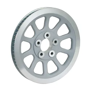 Doss OEM Style Wheel Pulley Silver, 66 Tooth, 20mm Belt For 2007-2011 Twin Cam Models (ARM972025)