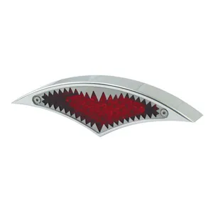 CPV Big Mouth LED Taillight In Chrome (ARM312009)