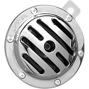 Drag Specialties Slotted Electrical Horn In Chrome For All H-D Motorcycles (75595)