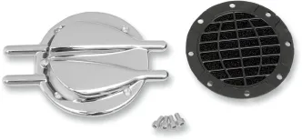 Kuryakyn Stinger Trap Door For Standard Hypercharger Air Cleaners (8498)