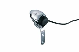 Kuryakyn Electrical Power Point With Clutch Or Brake Perch Mount In Chrome Finish (1483)