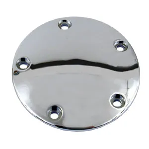 Doss Domed (5-Hole) Point Cover In Chrome For 1999-2017 Twin Cam (ARM646115)