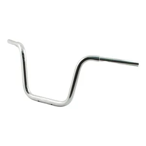 Fehling 1 1/4 Inch Apehanger 12 Inch Bar In Chrome Finish For 1982-2022 Harley Davidson Models (Excl. All E-Throttle) (ARM516939)