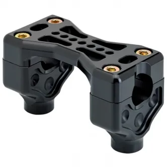 Joker Machine 2 Inch Bridge Handlebar Clamps In Black Anodised Finish (03-861B)