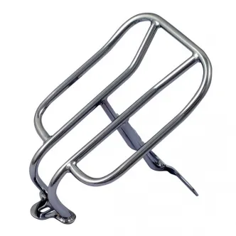 DOSS Chrome Luggage Rack For 1994-2020 Sportster Models (ARM017249)