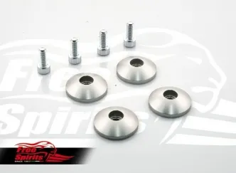 Free Spirits Triumph New Classic Damper Kit Plugs (Silver) (301903S)