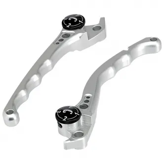 Joker Machine Triumph Billet Hand Levers Clear (09-032S)