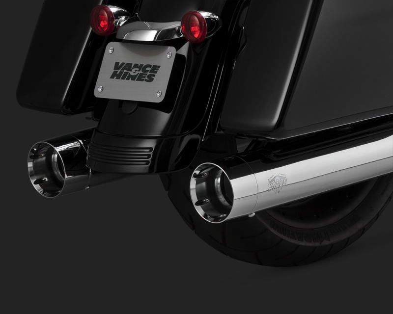 Vance & Hines Muffler Oversized 450 Titan Slip-Ons In Chrome With ...