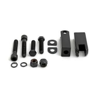 Passenger Peg Brackets in Black Finish For 1982-2003 Sportster XL (ARM958705)