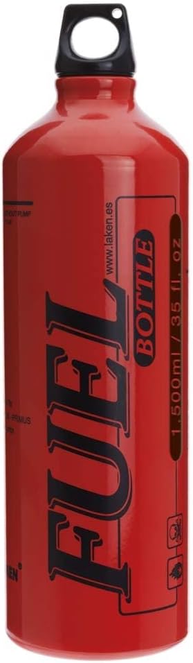 Primus Fuel Bottle 1.5 Ltr in Red Finish (Bottle Holder Optional) (893460)