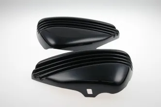 Cult Werk Bobber Style Side Covers In Gloss Black For 2004-2013 Sportster (HD-SPO106)