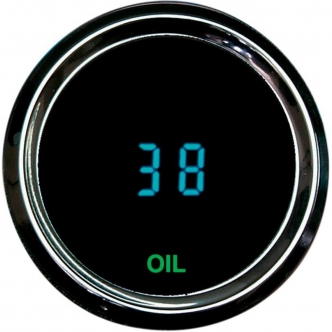 Dakota Digital Oil Pressure Gauge 3000 Series Aluminium in Chrome Finish (HLY-3032)