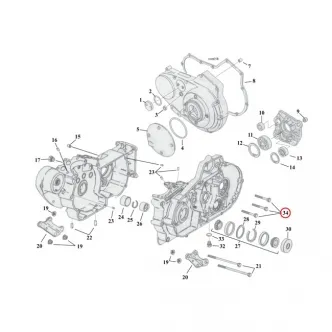 Gardner Westcott Crankcase Bolt Kit, Allen For 1991-2003 XL Models (ARM110729)