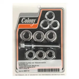 Colony Transmission Mount Kit in Chrome Finish For 1929-1973 45 Inch SV Models (ARM635989)