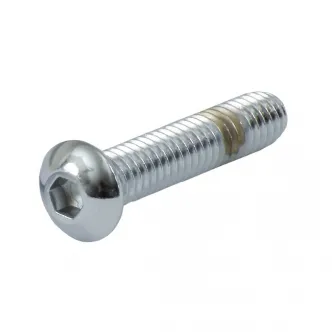 Gardner Westcott 10/32 x 1/2 Inch Buttonhead Bolt in Chrome Finish For 1968-1988 4-SP B.T., 1982-1994 FXR, 1986-1999 Softail, 1991-1998 Dyna Models (ARM668015)