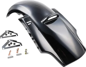 Cult Werk Rear Fender Cover Kit V1 In Gloss Black or Matt Black Finish For Harley Davidson 2014-2020 Touring Models (HD-TOU021)