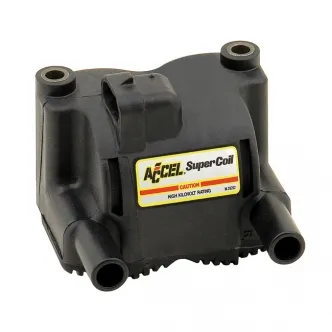 Accel Super Coil Fuel Injection Models Only 0.5 OHM For 2001-2006 Softail, 2014-2016 FLS/S, 2002-2007 FLT, 2004-2011 Dyna Models (140410)