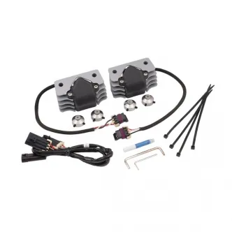 Accel Stealth Cop SuperCoils Kit in Plain Aluminium Finish For 2007-2023 XL Models (140414N)