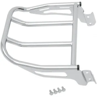 Motherwell Luggage Rack For Sissybar in Chrome Finish For 2006-2017 Softail Models (MWL-167-06-CH)