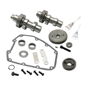 S&S TC Cam, Gear Drive .551G Bolt-In Camshafts Complete With Outer Drive Gears For 2006-2017 Dyna, 2007-2017 Softail, 2007-2016 Touring Models (106-4868)