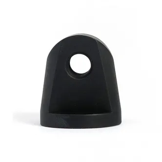 Doss Headlamp Mounting Block Straight Cone Aluminium, 3/8-16 Threaded in Black Finish (ARM274409)