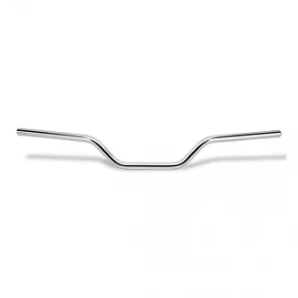 Biltwell Tracker High, 7/8 Inch Handlebar in Chrome Finish (6109-1052)