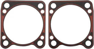 James Gasket, Cylinder Base, Foamet Base Gasket With Bead .025 Inch For 2018-2023 Softail, 2017-2023 Touring Models (JGI-16500332) (OEM 16500332)