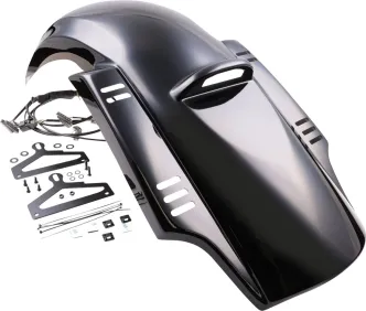 Cult Werk Custom V2 Rear Fender Kit In Gloss Black For Harley Davidson 2014-2023 Touring Models (HD-TOU023)