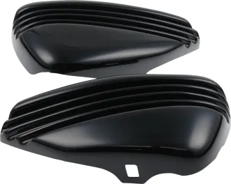 Cult Werk Side Cover Set Bobber in Gloss Black Finish For 2014-2022 Sportster Models (HD-SPO103)