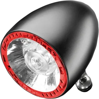 Kellermann Bullet 1000 RB Led in Black Finish Taillight With Brake Light, 12V, With Homogeneous Light Ring Metal Housing (186.200)