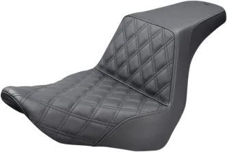 Saddlemen Seat LS-Step Up Driver Lattice in Black For 2018-2023 FLSB, FXLR/S Models (818-29-172)