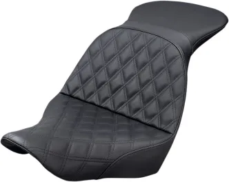 Saddlemen Seat Explorer LS Two-Up Lattice in Black For 2018-2023 FLSB/FXLR Models (818-29-029LS)