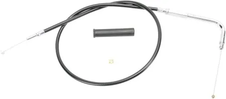 Drag Specialties 39.5 Inch Black Vinyl Throttle Cable For 96-98 FLHR - Replaces 56523-02 (4332100B)