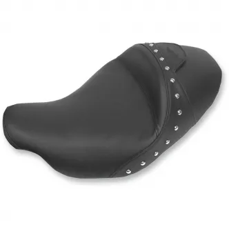 Saddlemen Black Studded Renegade Solo Seat (With Backrest Option) For 88-96 FLT/C/FLHT/FLHR Models (888-07-001)