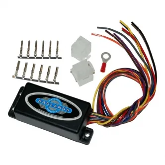 Badlands Illuminator Run-Turn-Brake Module, With Built-In Load Equalizer, Plug-In For 1985-1996 Softail, FLT, 1986-1994 FXR, 1995-1996 Dyna, 1986-1998 XL Models (ILL-01-B)